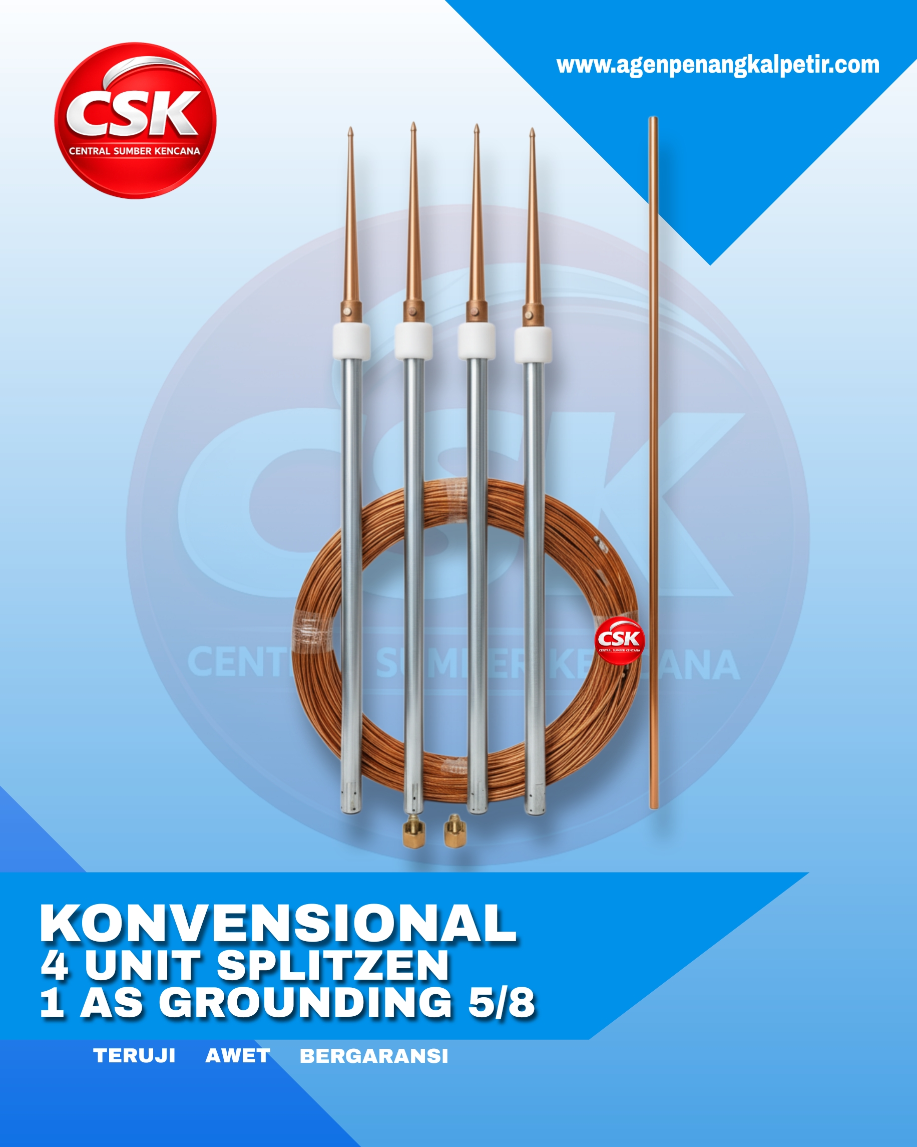 Penangkal petir konvensional